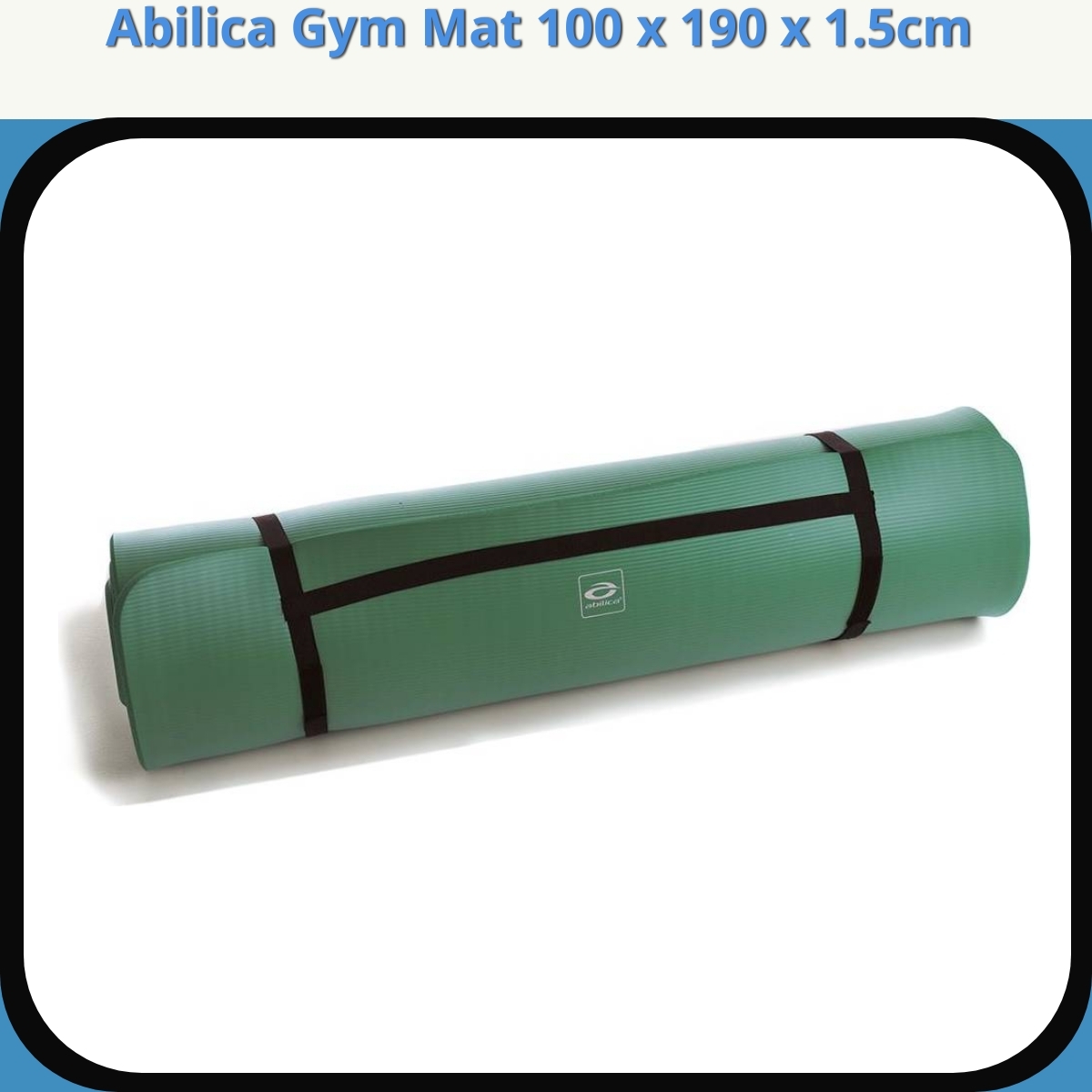 Anmeldelse af Abilica Gym Mat 100 x 190 x 1.5cm