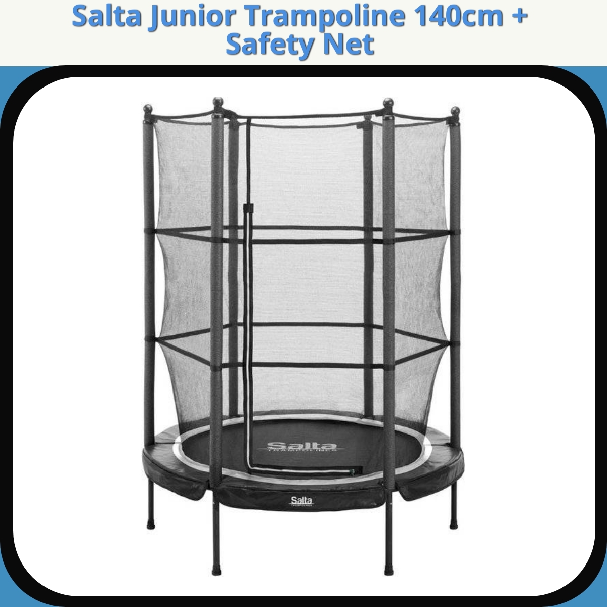 Anmeldelse af Salta Junior Trampoline 140cm + Safety Net