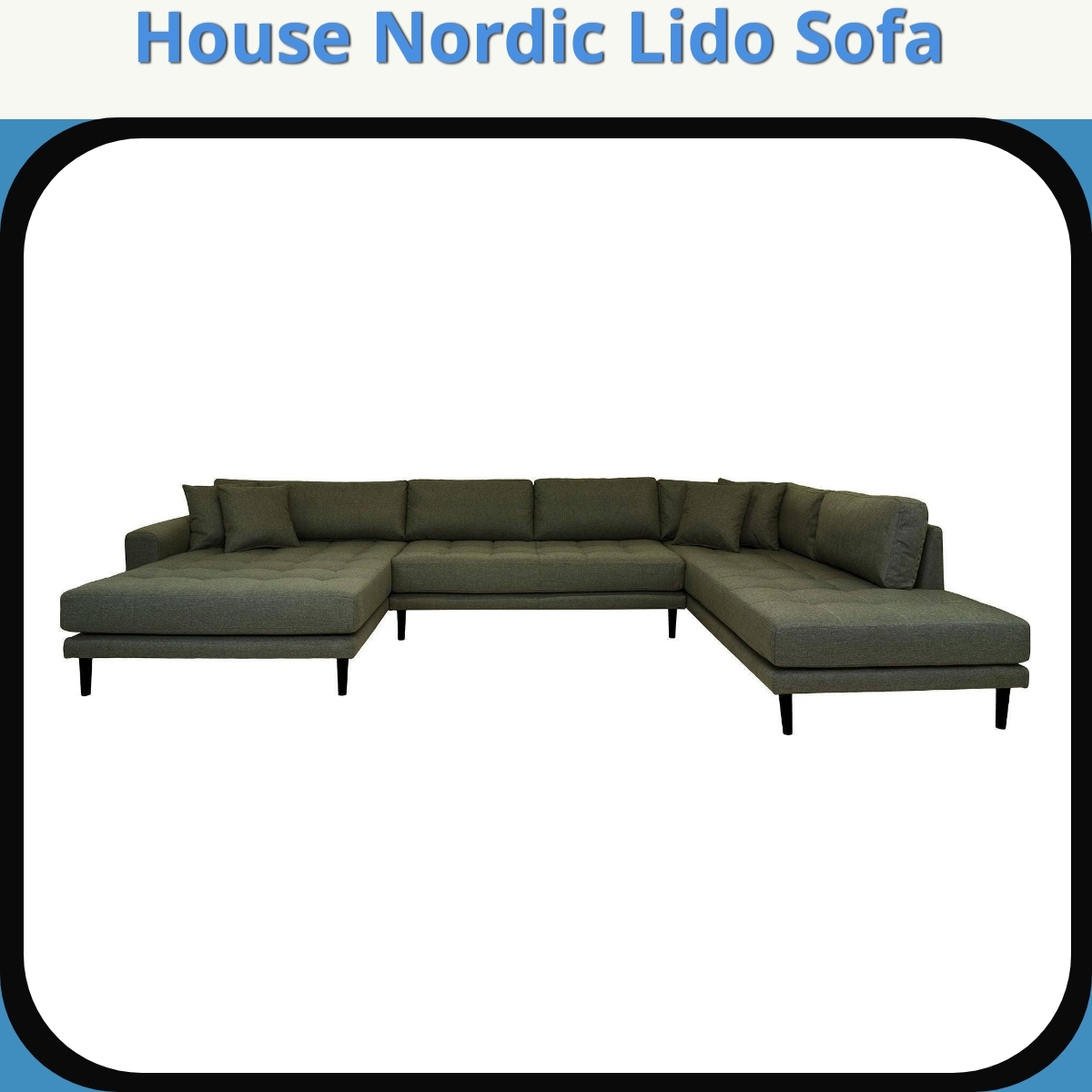 Anmeldelse af House Nordic Lido Sofa