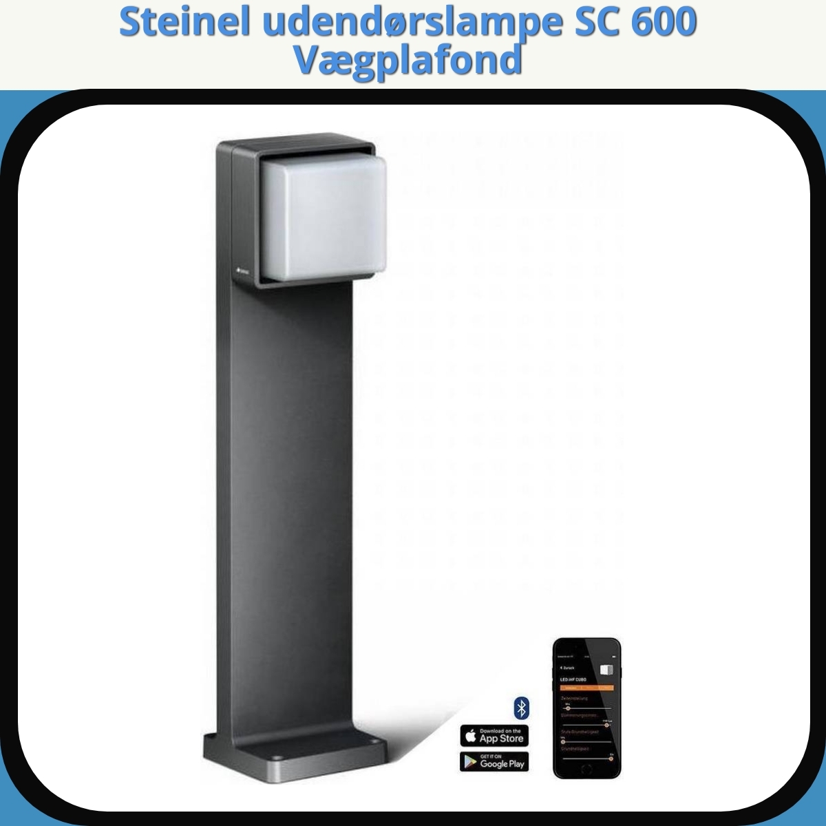 Anmeldelse af Steinel udendørslampe SC 600 Vægplafond