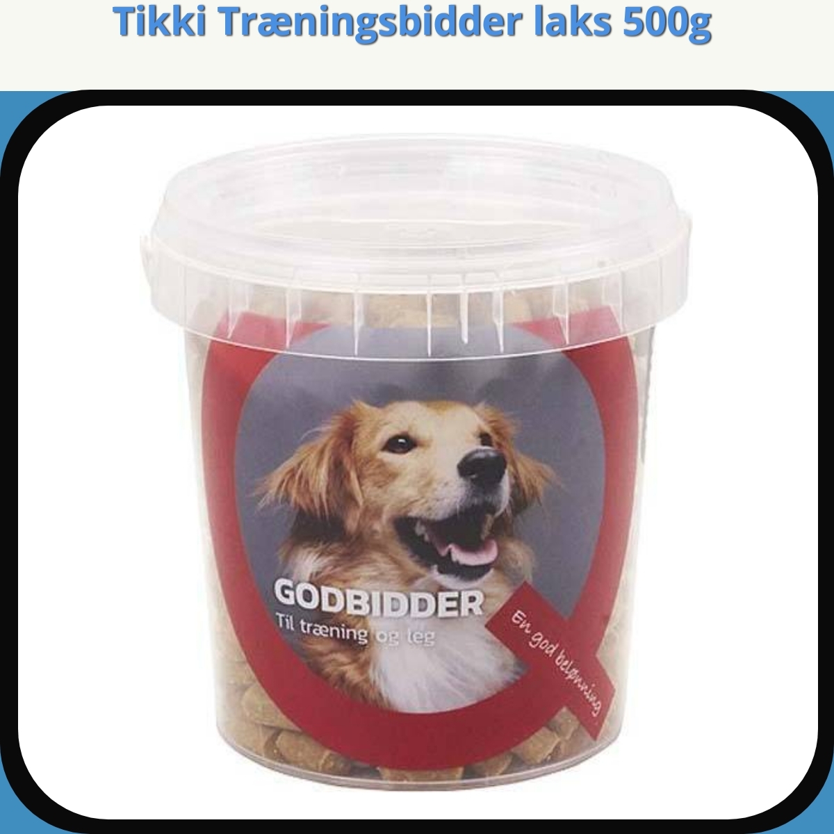 Anmeldelse af Tikki Træningsbidder laks 500g