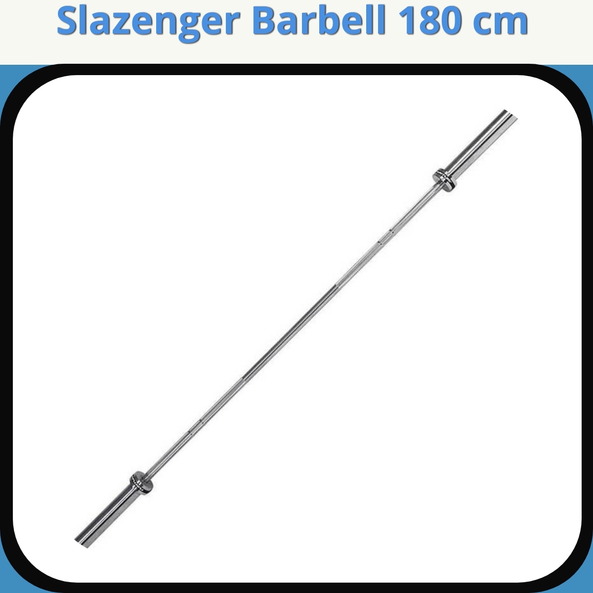 Anmeldelse af Slazenger Barbell 180 cm