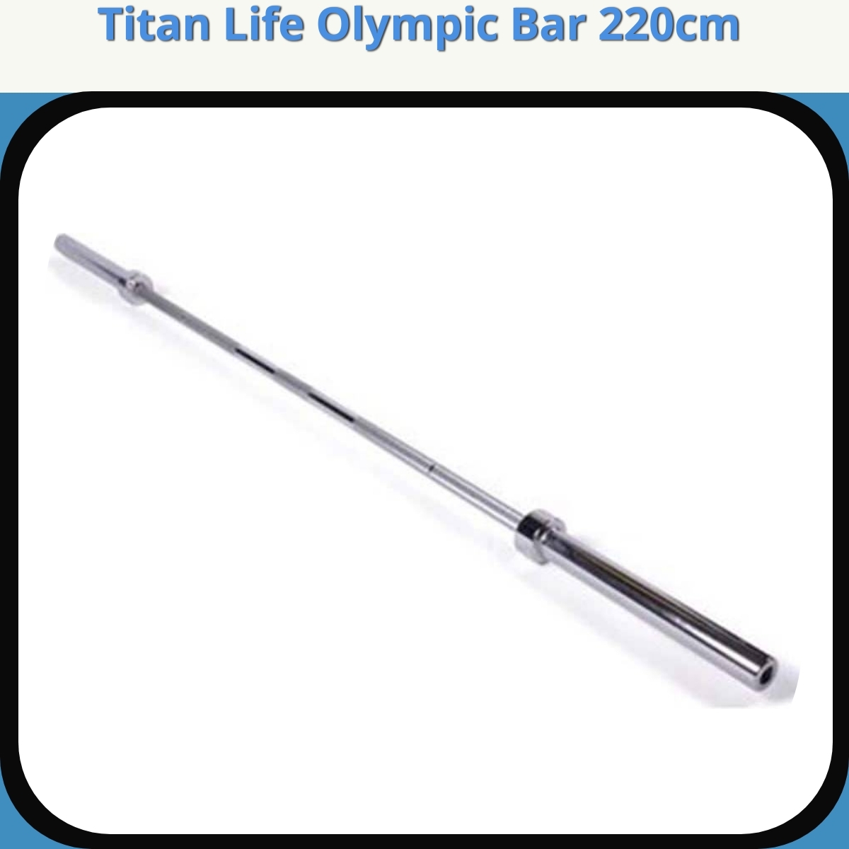 Anmeldelse af Titan Life Olympic Bar 220cm