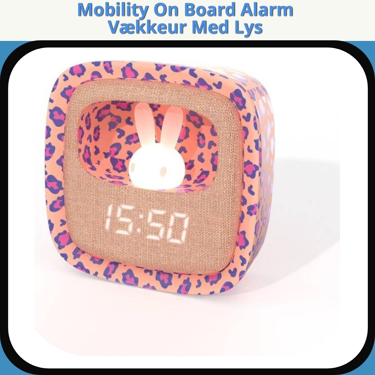 Anmeldelse af Mobility On Board Alarm Vækkeur Med Lys