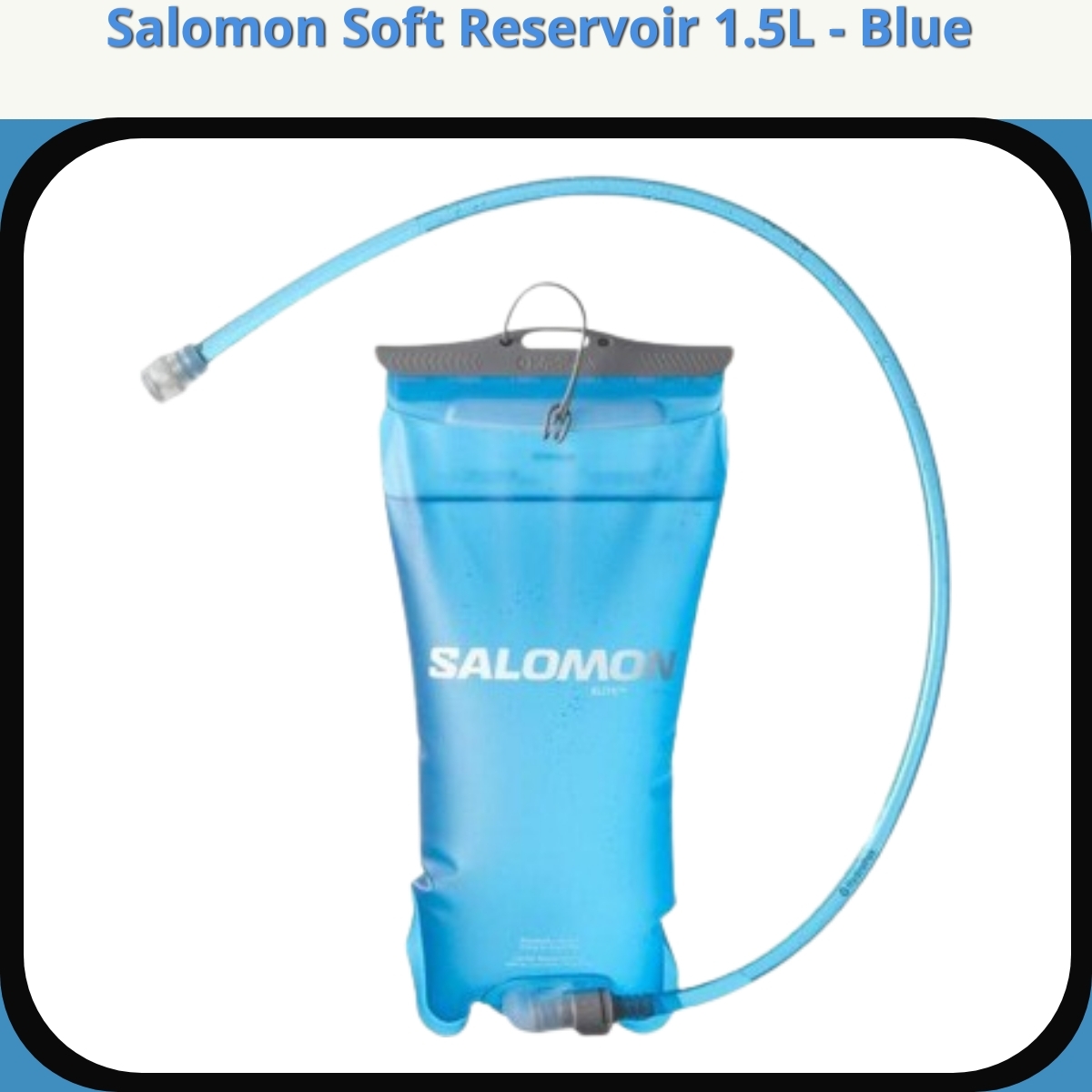 Anmeldelse af Salomon Soft Reservoir 1.5L - Blue