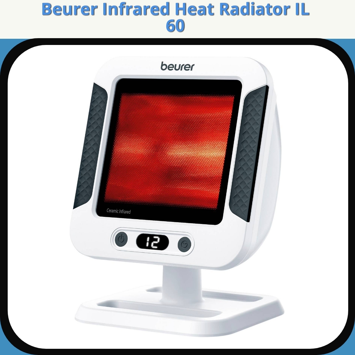 Anmeldelse af Beurer Infrared Heat Radiator IL 60