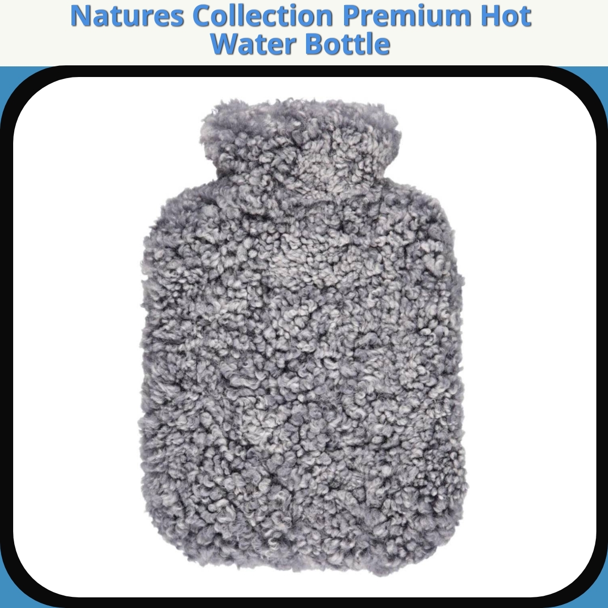 Anmeldelse af Natures Collection Premium Hot Water Bottle