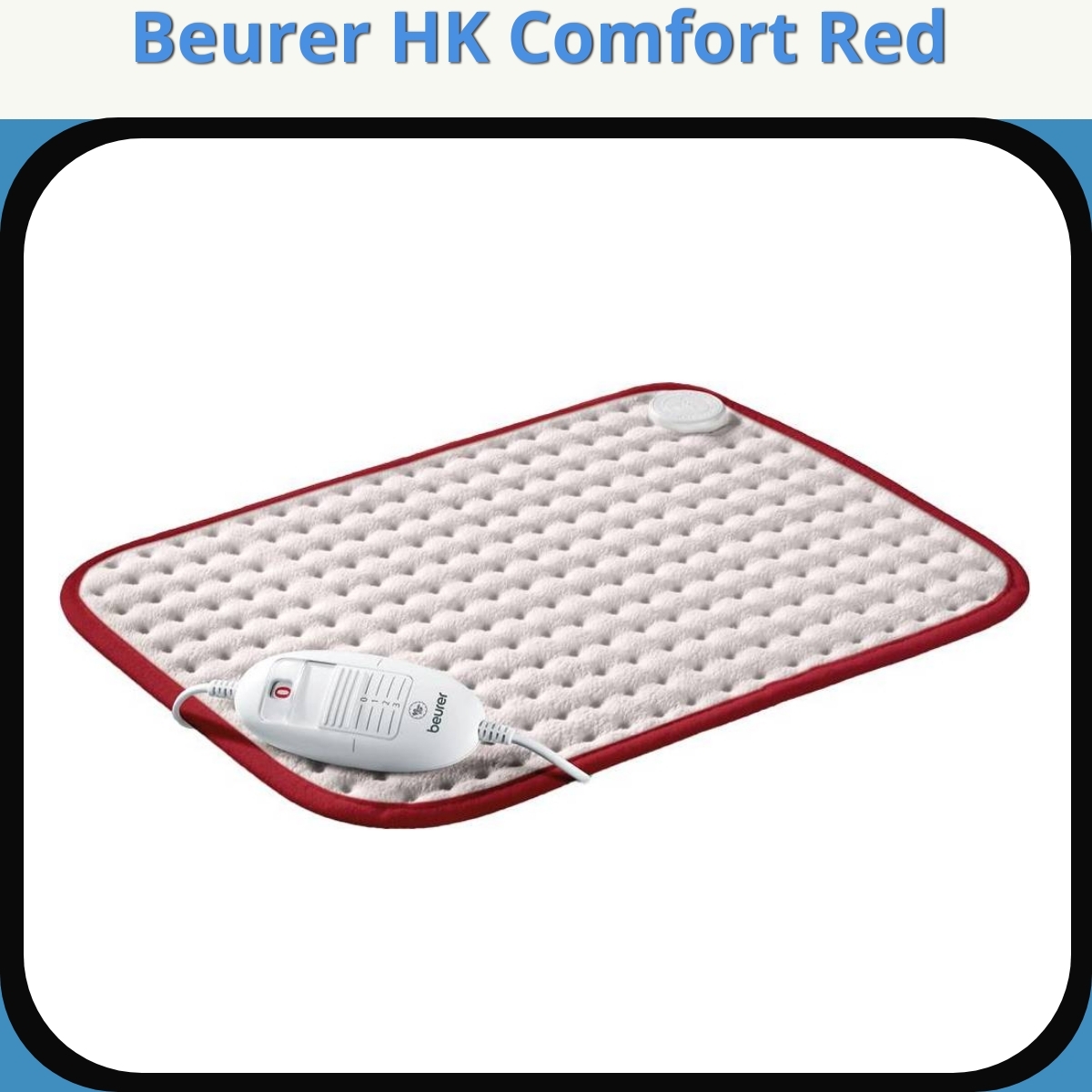 Anmeldelse af Beurer HK Comfort Red