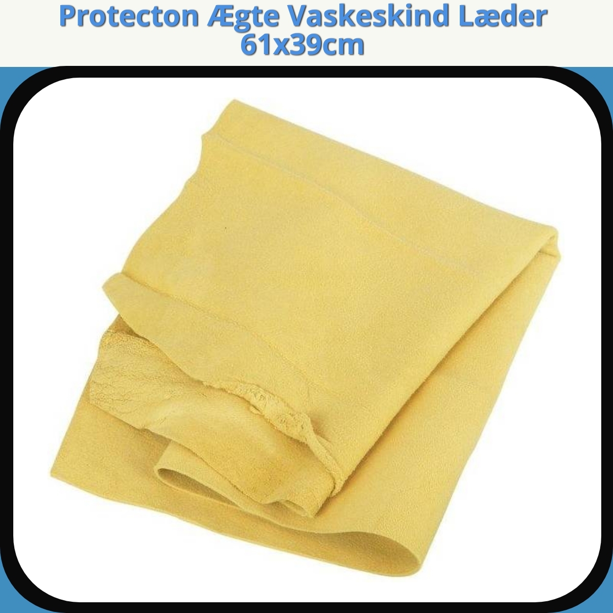 Anmeldelse af Protecton Ægte Vaskeskind Læder 61x39cm