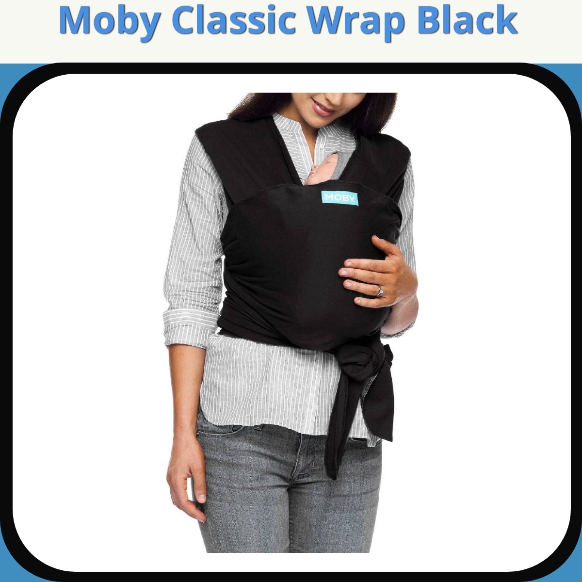 Anmeldelse af Moby Classic Wrap Black