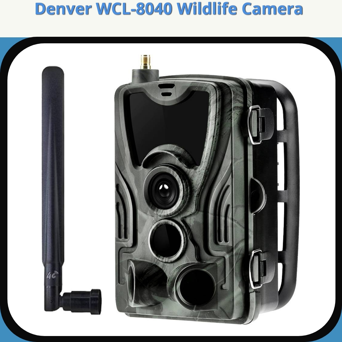 Anmeldelse af Denver WCL-8040 Wildlife Camera
