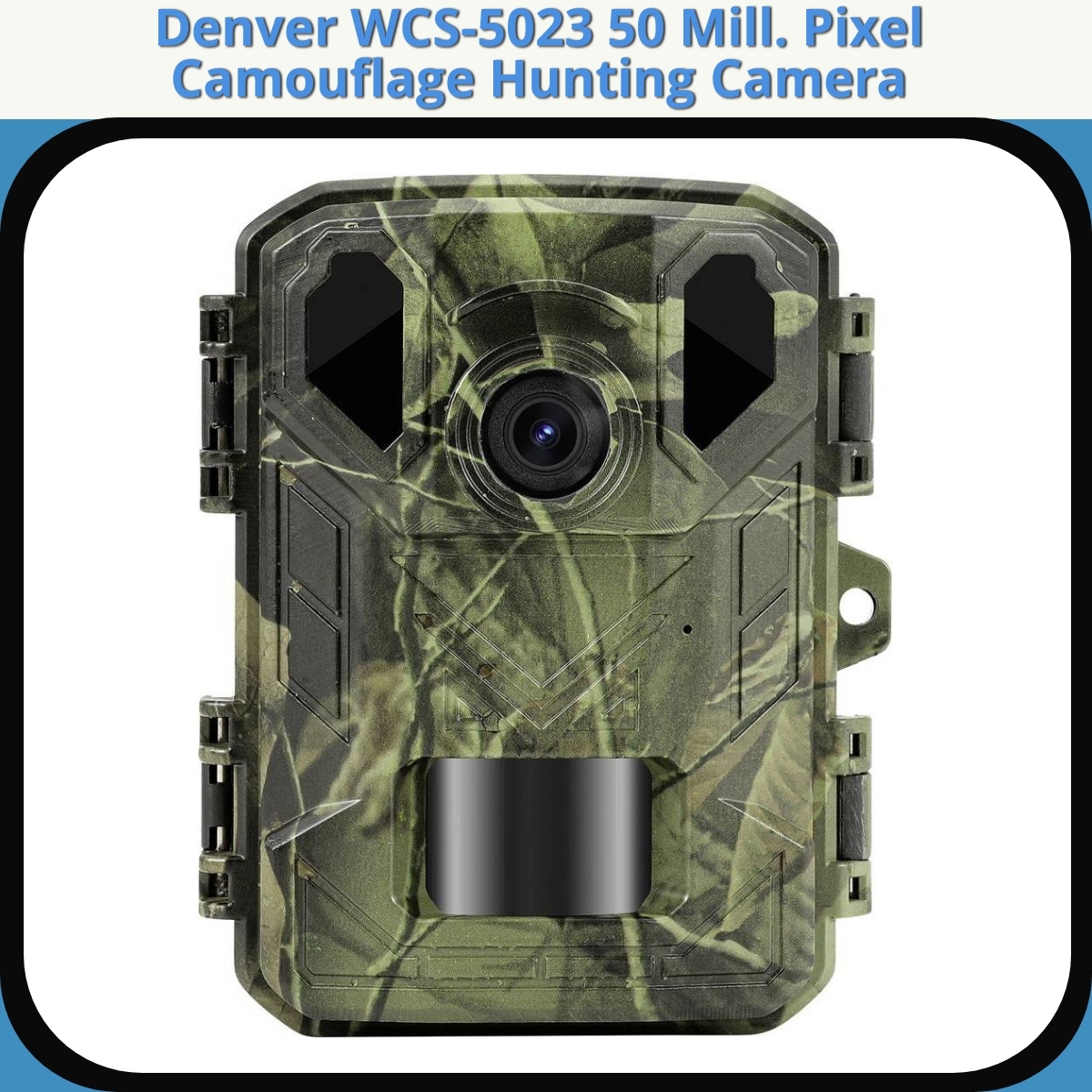 Anmeldelse af Denver WCS-5023 50 Mill. Pixel Camouflage Hunting Camera