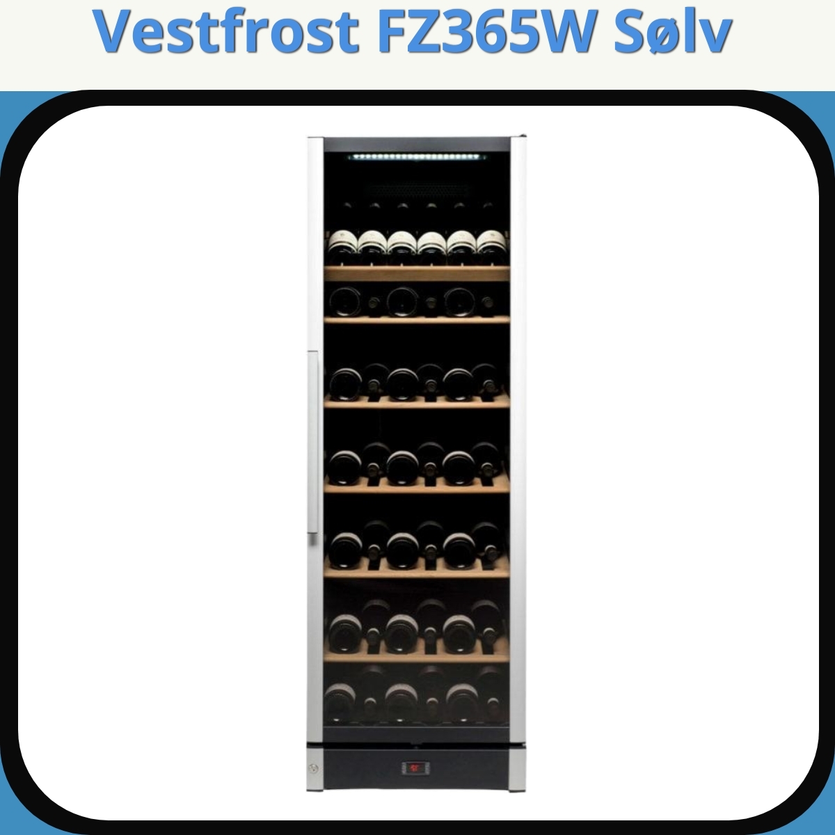 Anmeldelse af Vestfrost FZ365W Sølv