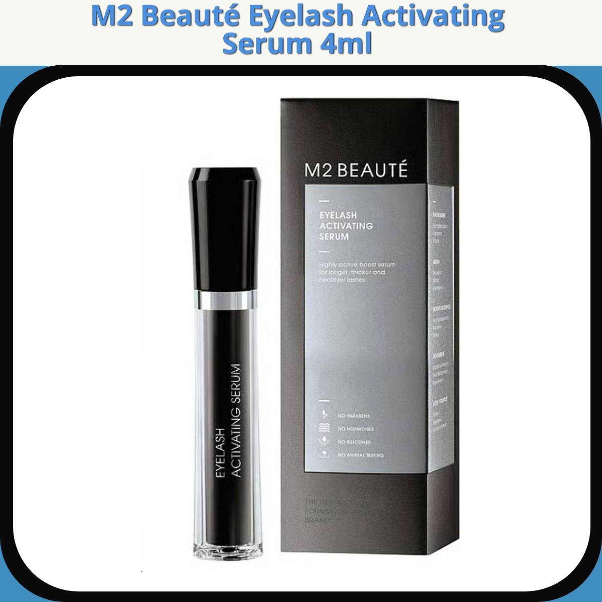 Anmeldelse af M2 Beauté Eyelash Activating Serum 4ml