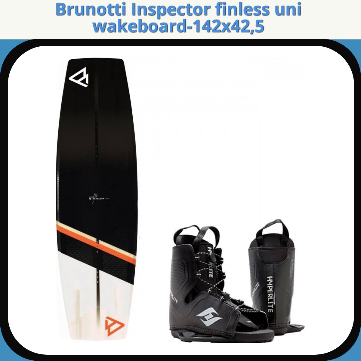Anmeldelse af Brunotti Inspector finless uni wakeboard-142x42,5