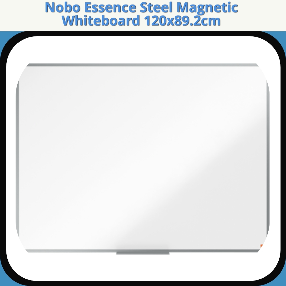 Anmeldelse af Nobo Essence Steel Magnetic Whiteboard 120x89.2cm
