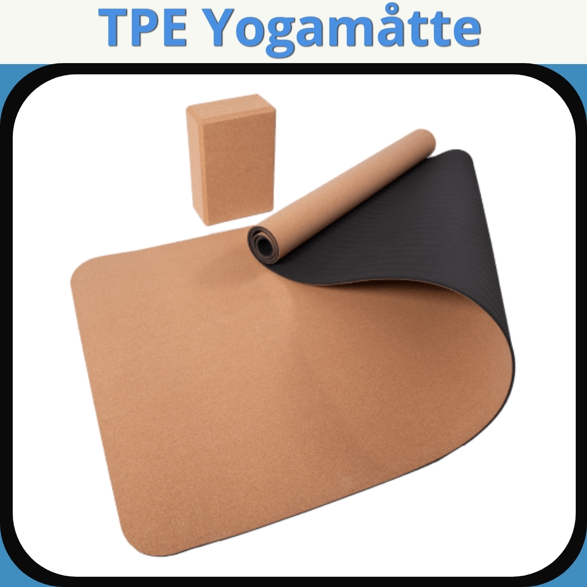 Anmeldelse af TPE Yogamåtte